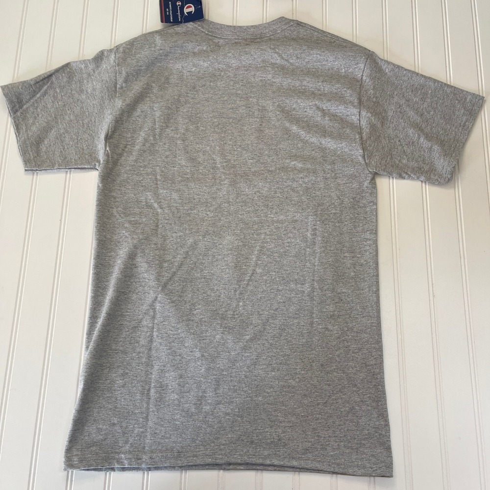 NWT Champion Belmont Bruins T-Shirt Unisex Adult Small Gray Short Sleeve Tee - Picture 5 of 6